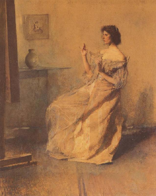 Thomas Wilmer Dewing The Necklace China oil painting art